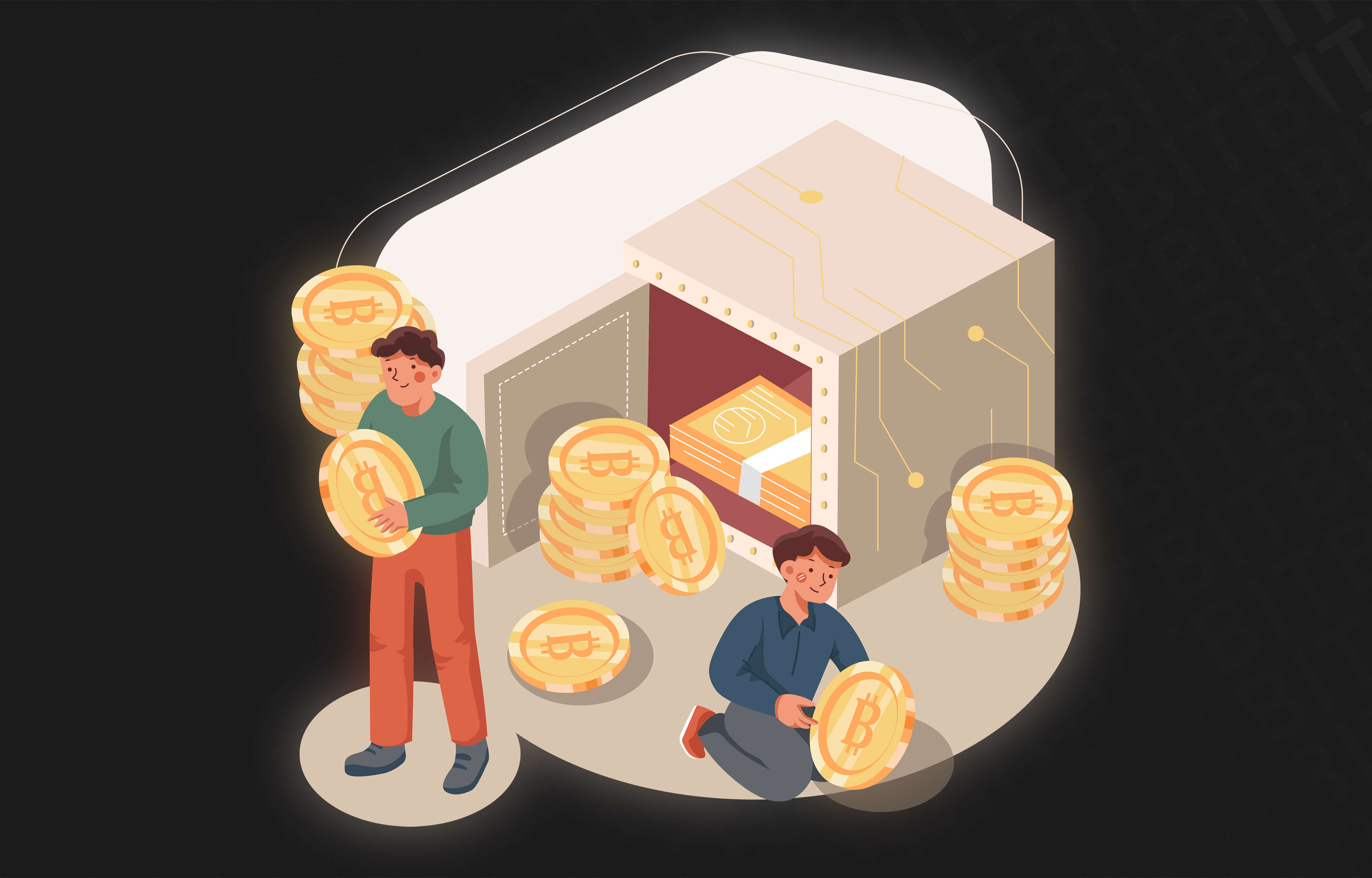 BITmarkets | Difference between pure, delegated, liquid and bonded