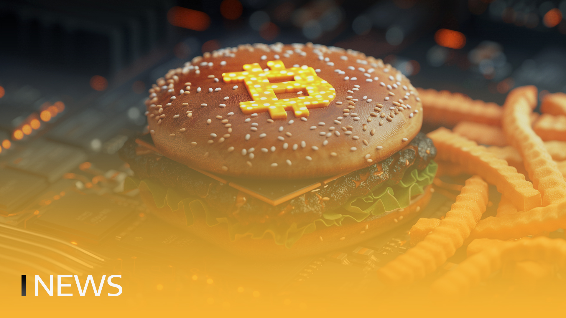 Donald Trump si koupil hamburger za bitcoiny